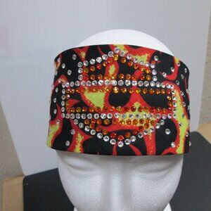 BLINGED out Riding banana w/Fire embellishments and crystals Bad to the bone!